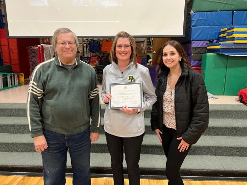 Andrea Bader- Teacher of the Month